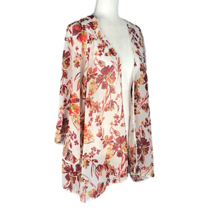 Forever 21 Plus floral kimono